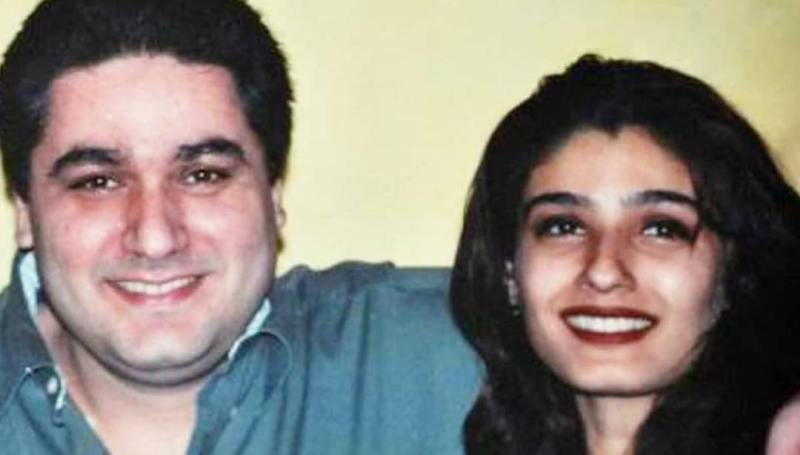 Raveena Tandon With His Brother