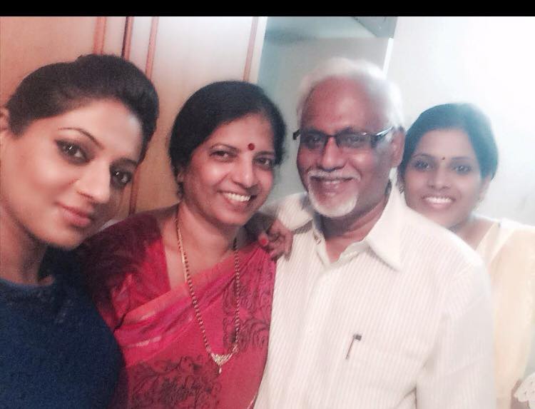 Reshma Pasupuleti With Her Family