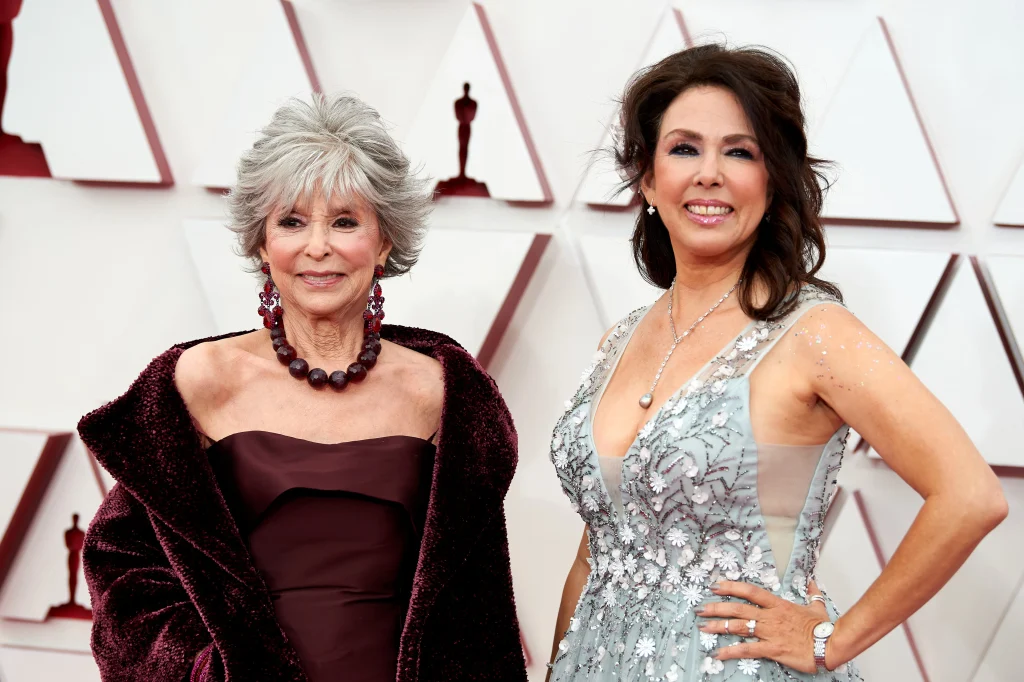 Rita Moreno With Her Daughter