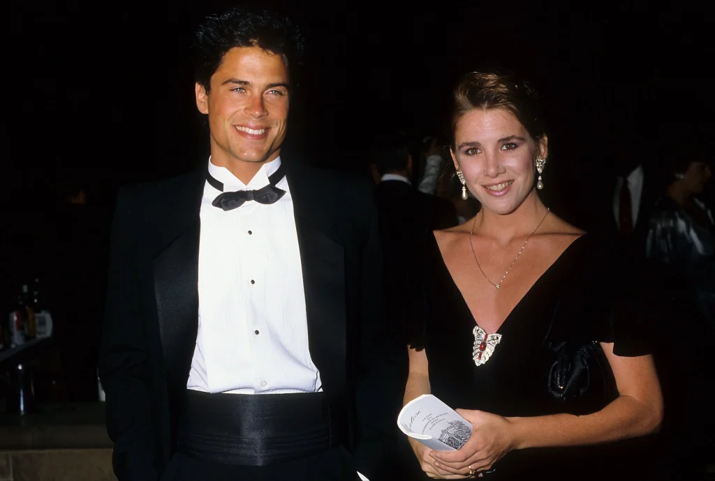 Rob Lowe With Melissa Gilbert