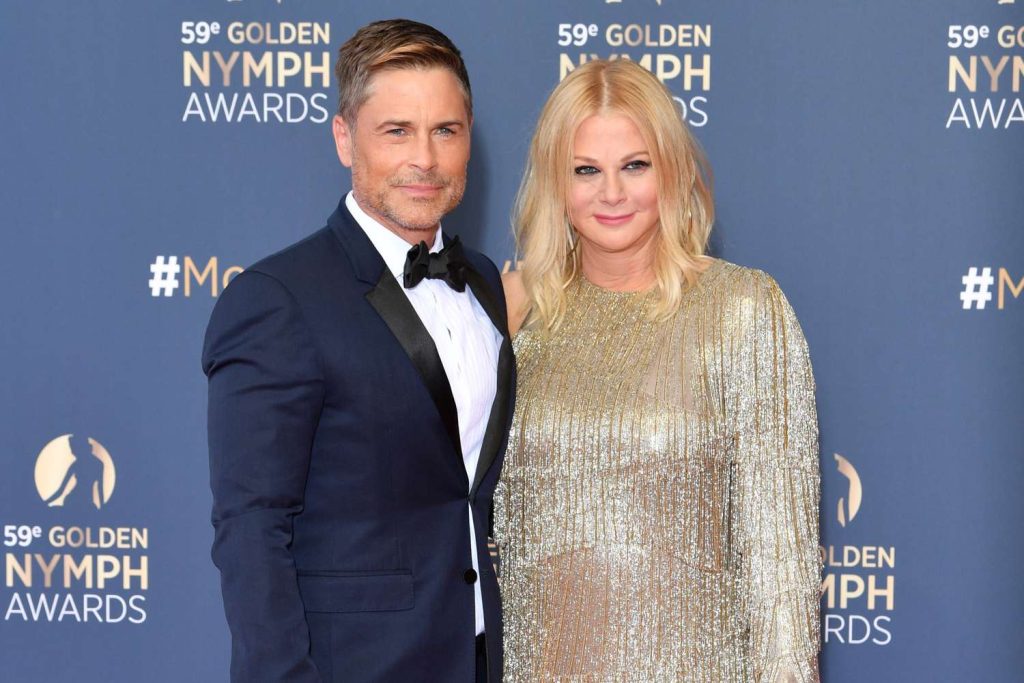 Rob Lowe With Sheryl Berkoff