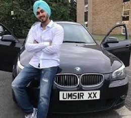 Rohanpreet Singh With His Car