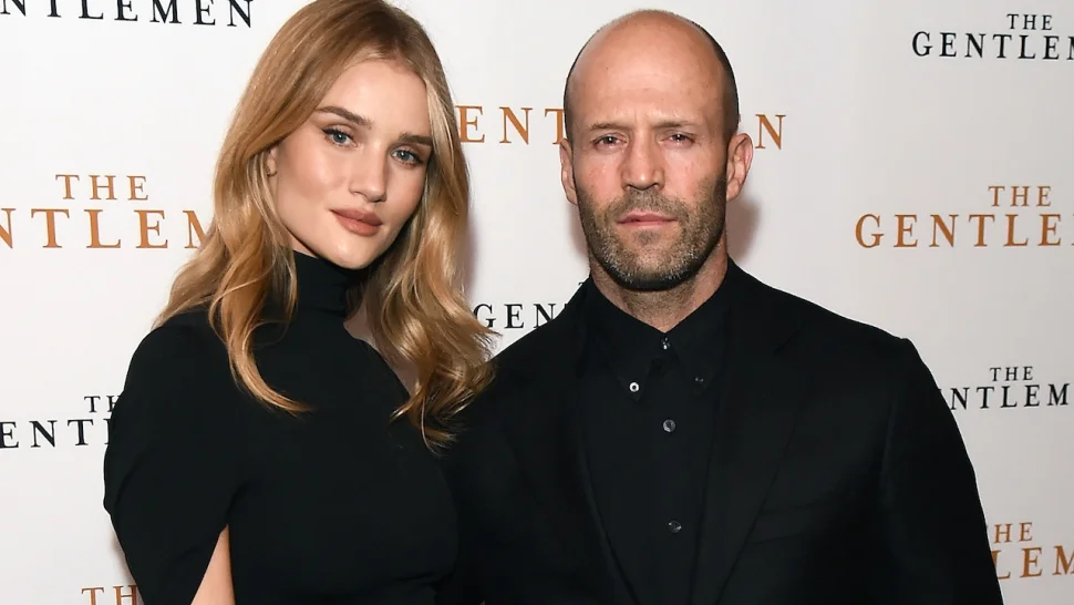 Rosie Huntington-Whiteley With Jason Statham