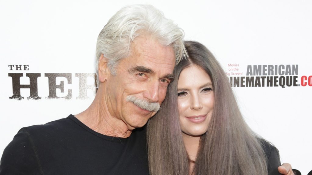 Sam Elliott With Her Daughter