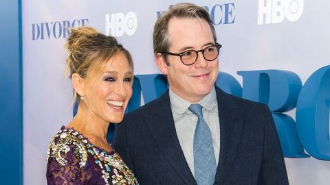 Sarah Jessica Parker With Matthew Broderick