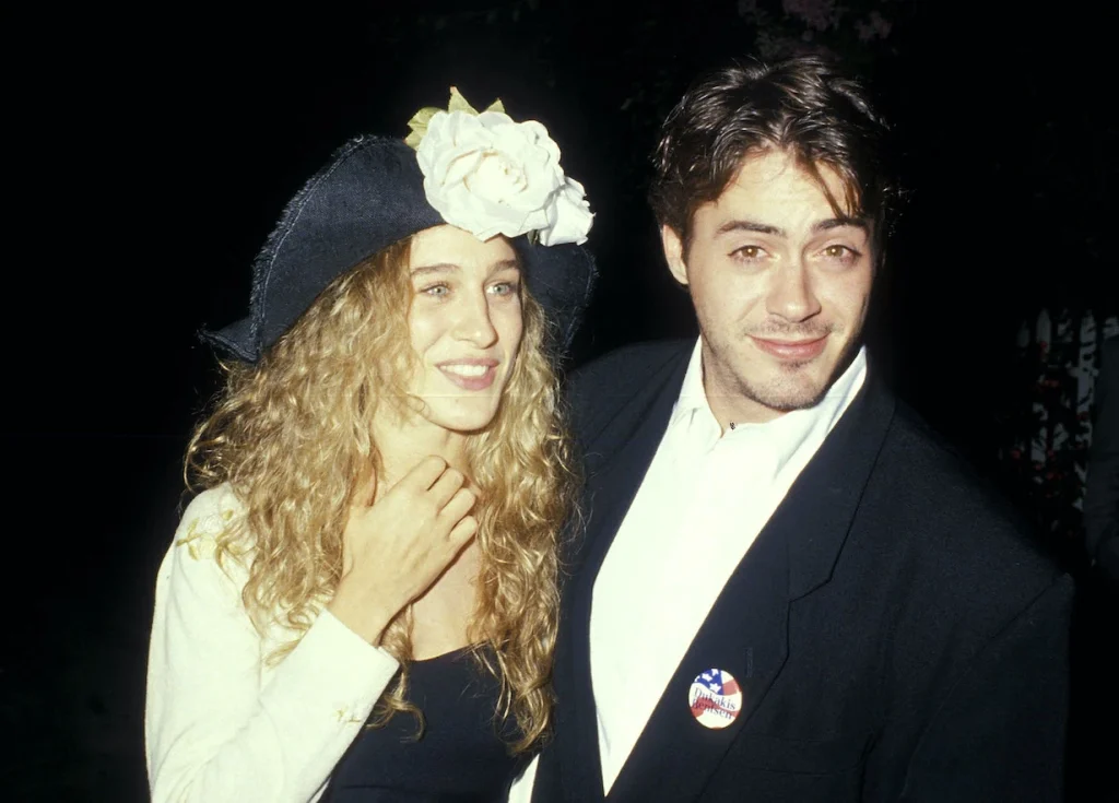 Sarah Jessica Parker With Robert Downey Jr. 