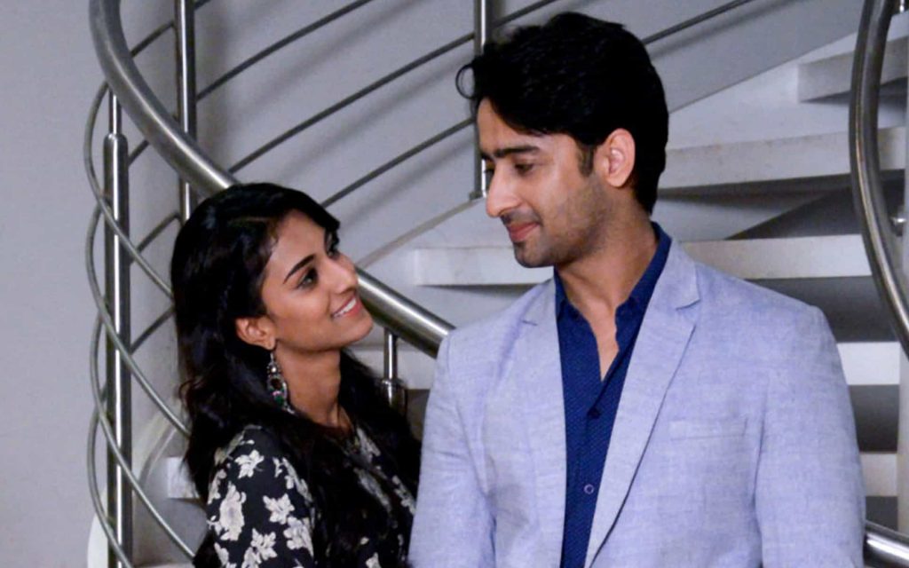 Shaheer Sheikh With Erica Fernandes