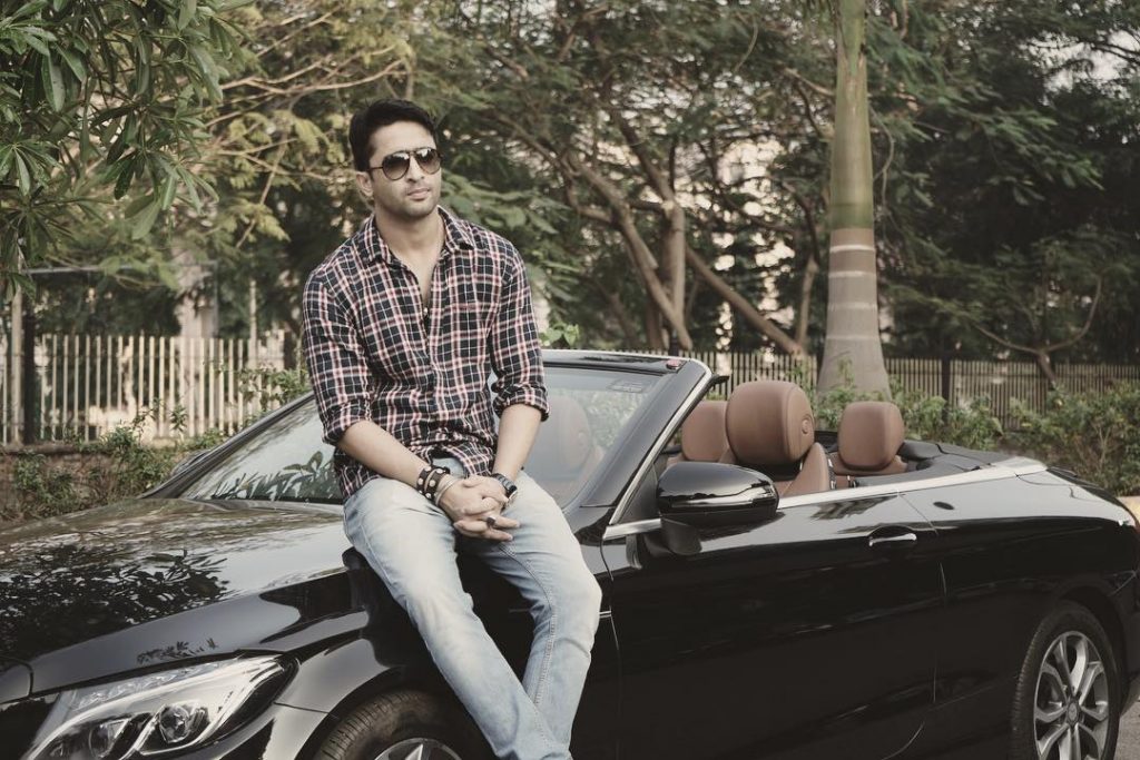 Shaheer Sheikh With His Car