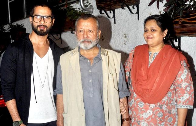 Shahid Kapoor With His Step Mother