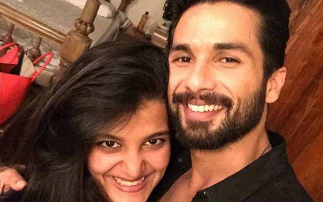 Shahid Kapoor With His Sister