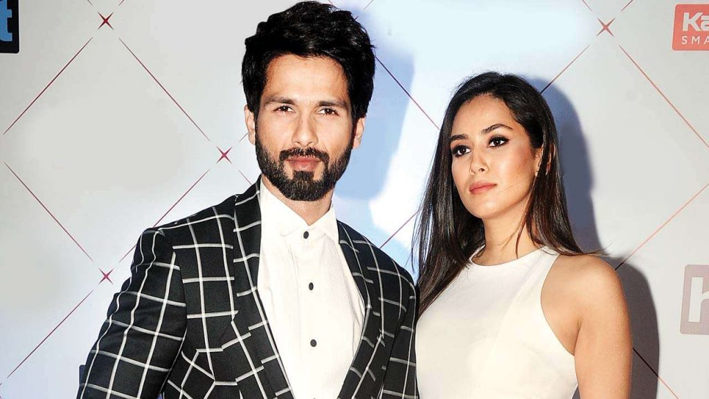 Shahid Kapoor With Mira Rajput