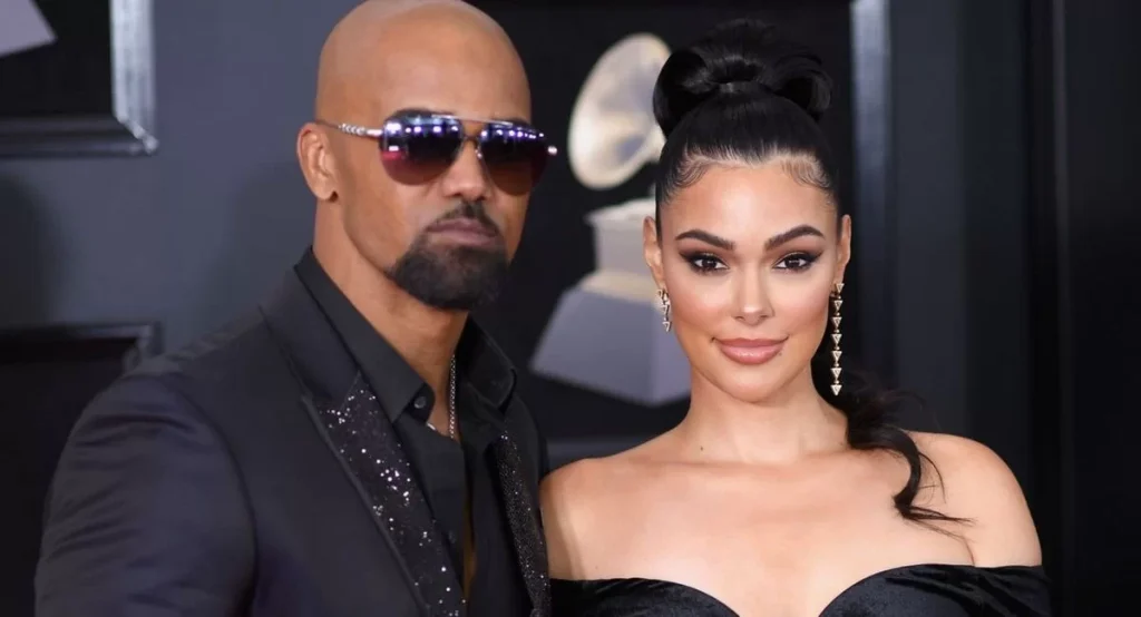 Shemar Moore With Anabelle Acosta