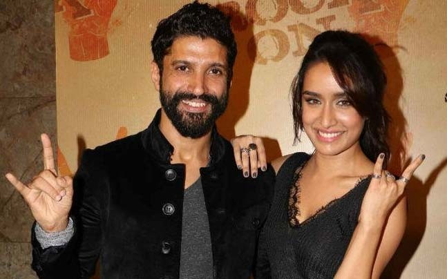 Shraddha Kapoor With Farhan Akhtar