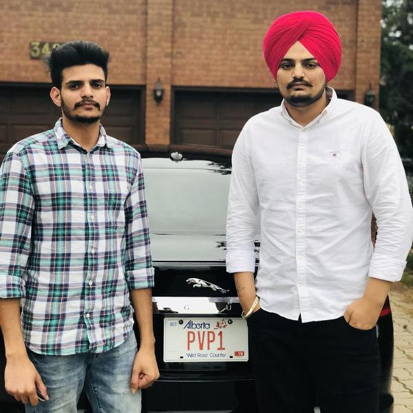 Sidhu Moosewala With His Brother