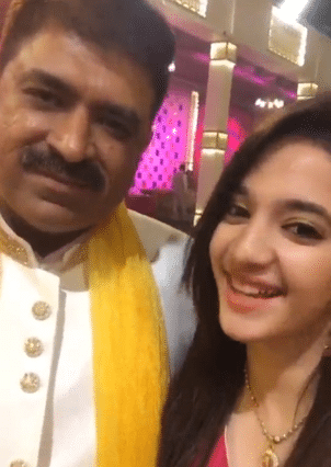 Siya Kakkar With Her Father