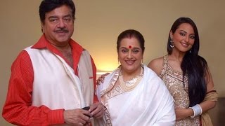 Sonakshi Sinha With Her Father And Mother