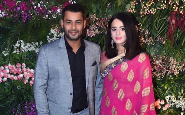 Stuart Binny With Mayanti Langer