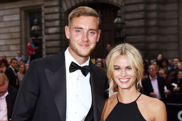 Stuart Broad With Bealey Mitchell