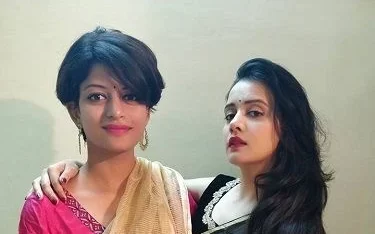 Sulagna Panigrahi With Her Sister