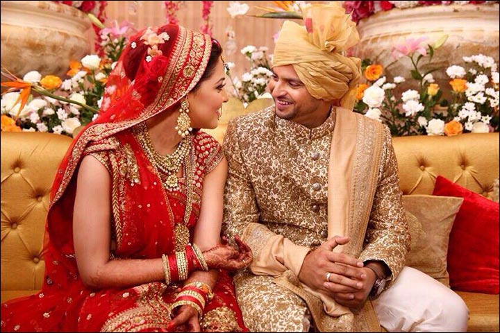 Suresh Raina With Priyanka Chaudhary