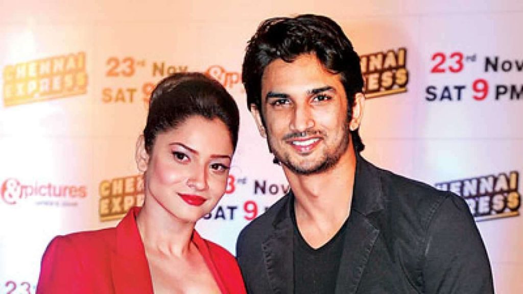 Sushant Singh With Ankita Lokhande