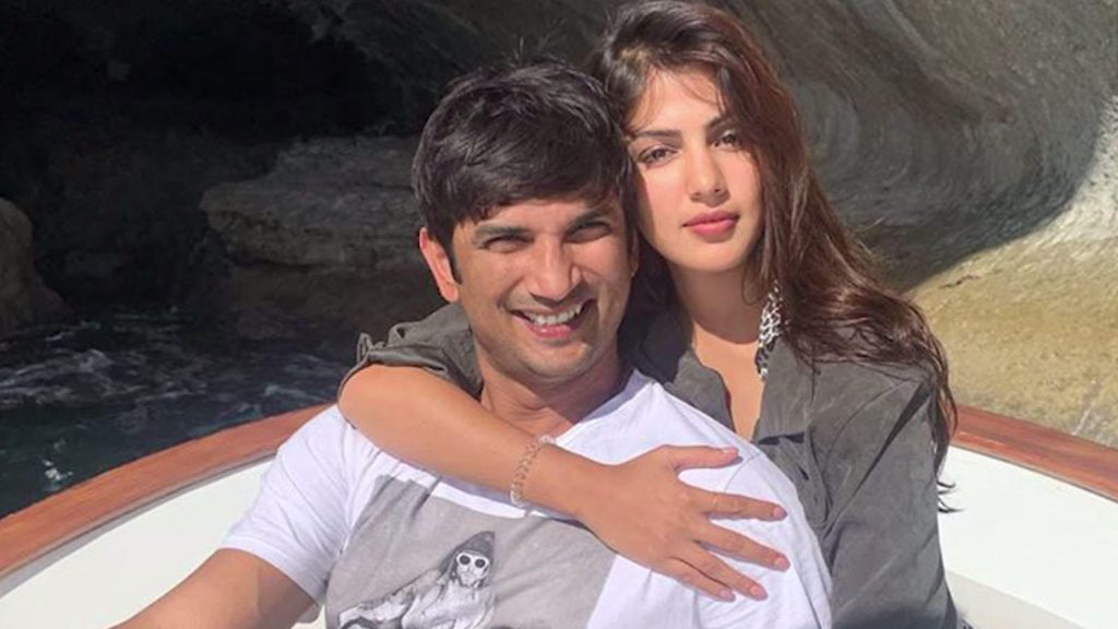 Sushant Singh With Rhea Chakraborty