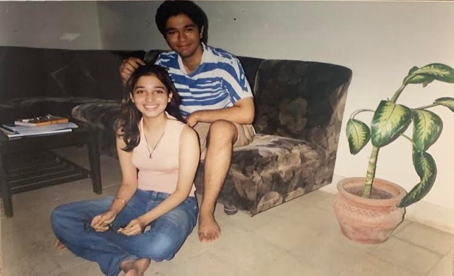 Tamannaah Bhatia With Her Brother