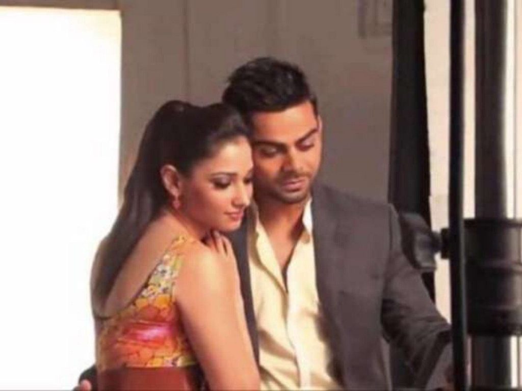 Tamannaah Bhatia With Virat Kohli