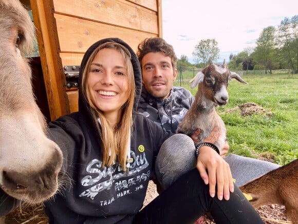 Thibaut Pinot With Charlotte Patat