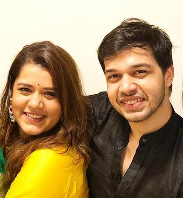 hikha Talsania With Her Brother