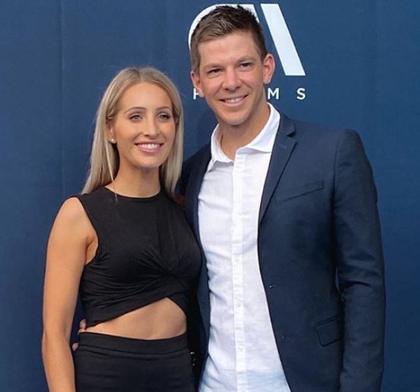 Tim Paine With Bonnie Maggs 