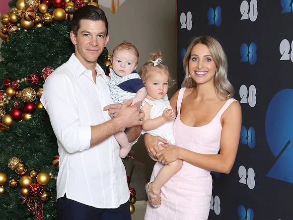 Tim Paine With His Son