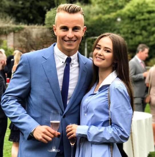 Tom Curran With Tatiana Sharpe 