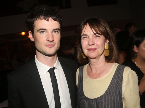 Tom Sturridge With Father And Mother