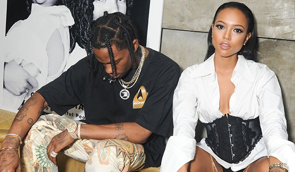 Travis Scott With Karrueche Tran