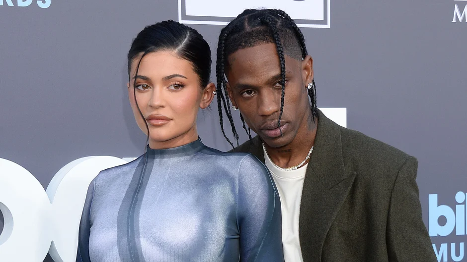 Travis Scott With Kylie Jenner