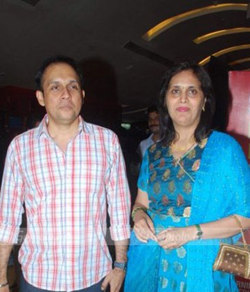 Tushar Dalvi With Malavika Dalvi