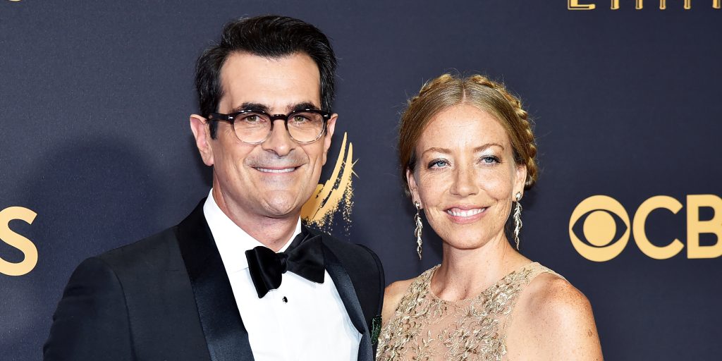 Ty Burrell With Holly Burrell