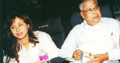 Urmila Matondkar With Her Father