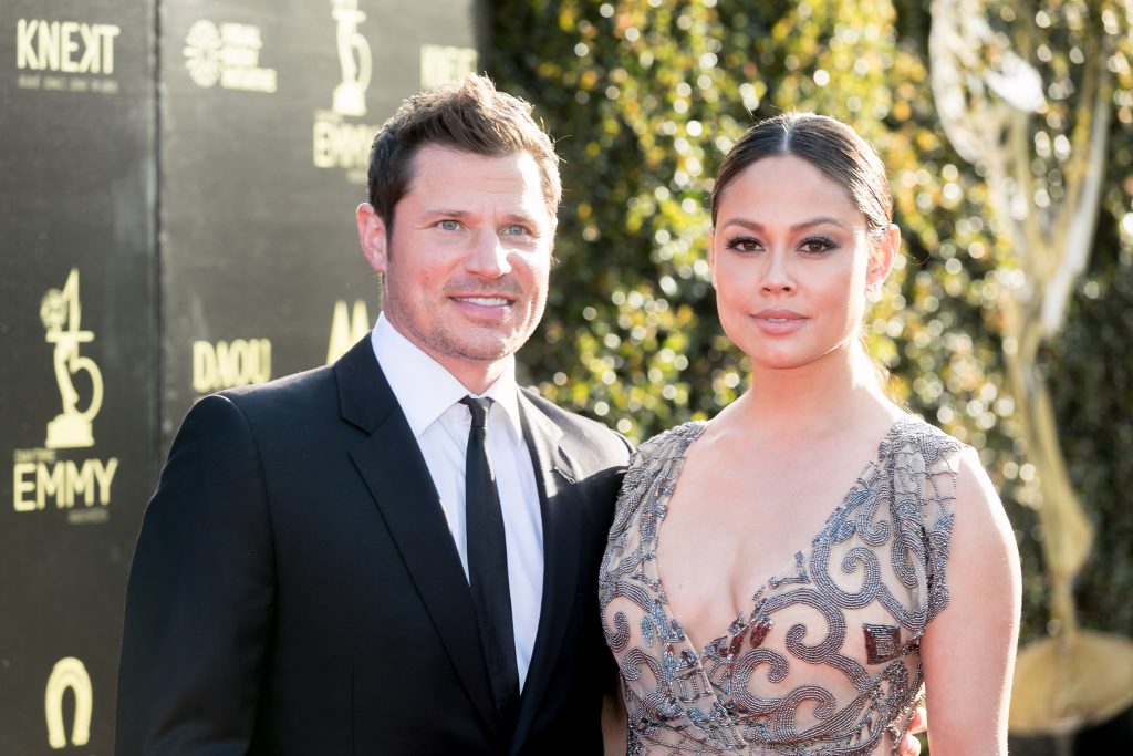 Vanessa Lachey With Nick Lachey