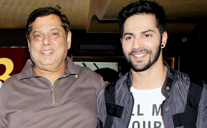 Varun Dhawan With His Father