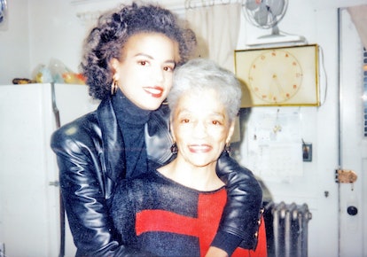 Veronica Webb With Her Mother