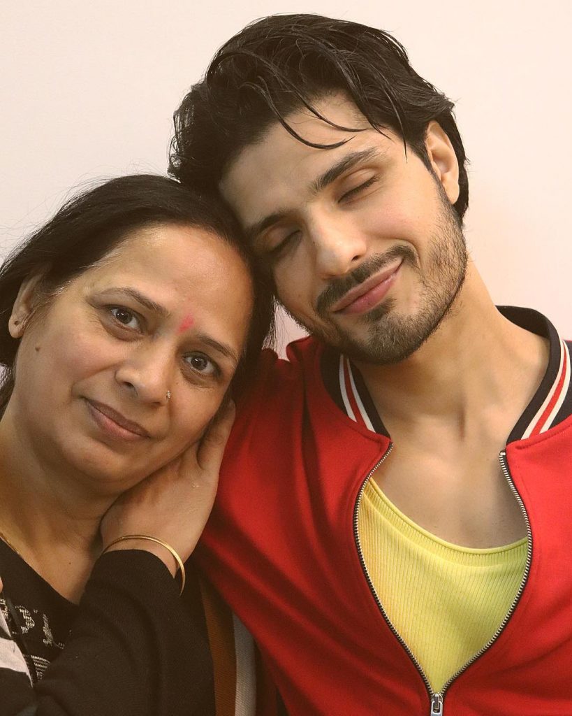 Vin Rana With His Mother