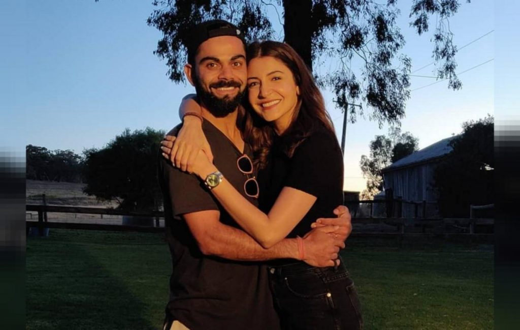 Virat Kohli With Anushka Sharma