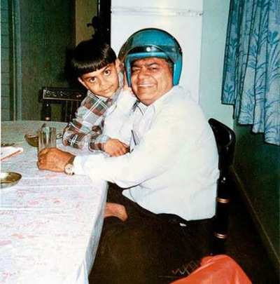 Virat Kohli With His Father