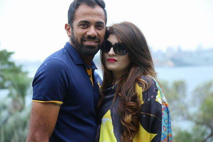 Wahab Riaz With Zainab Chaudhary