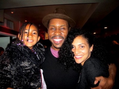 Wood Harris With His Children