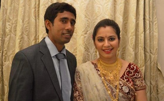 Wriddhiman Saha With Romi Saha