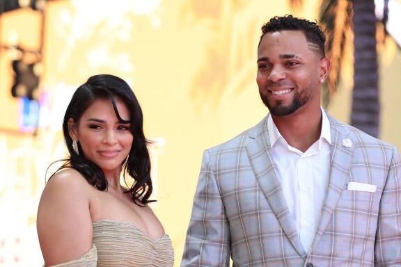 Xander Bogaerts WIth Julissa Bogaerts