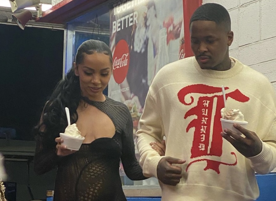 YG  With Brittany Renner